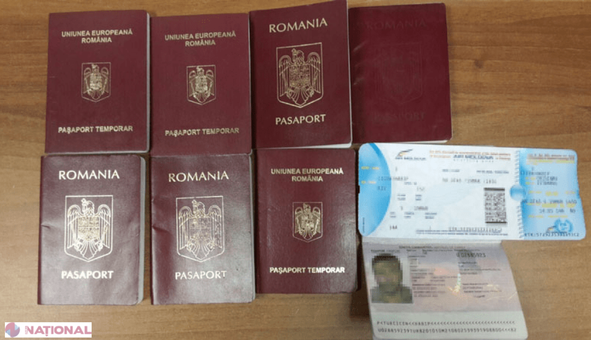 Reținut pe aeroportul din Chișinău cu șapte pașapoarte românești false