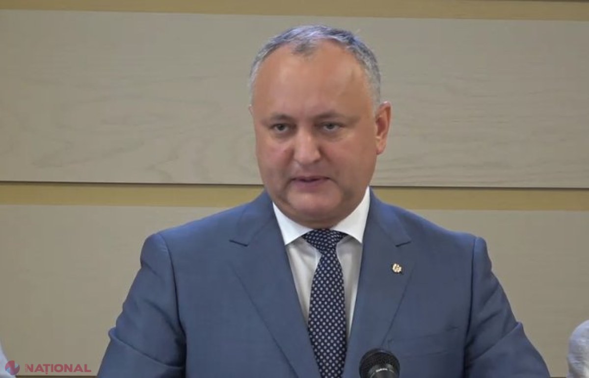 VIDEO // Dodon cheamă oamenii în fața Parlamentului pentru susținerea noii guvernări: „De Duminica Mare, toți la adunare!”