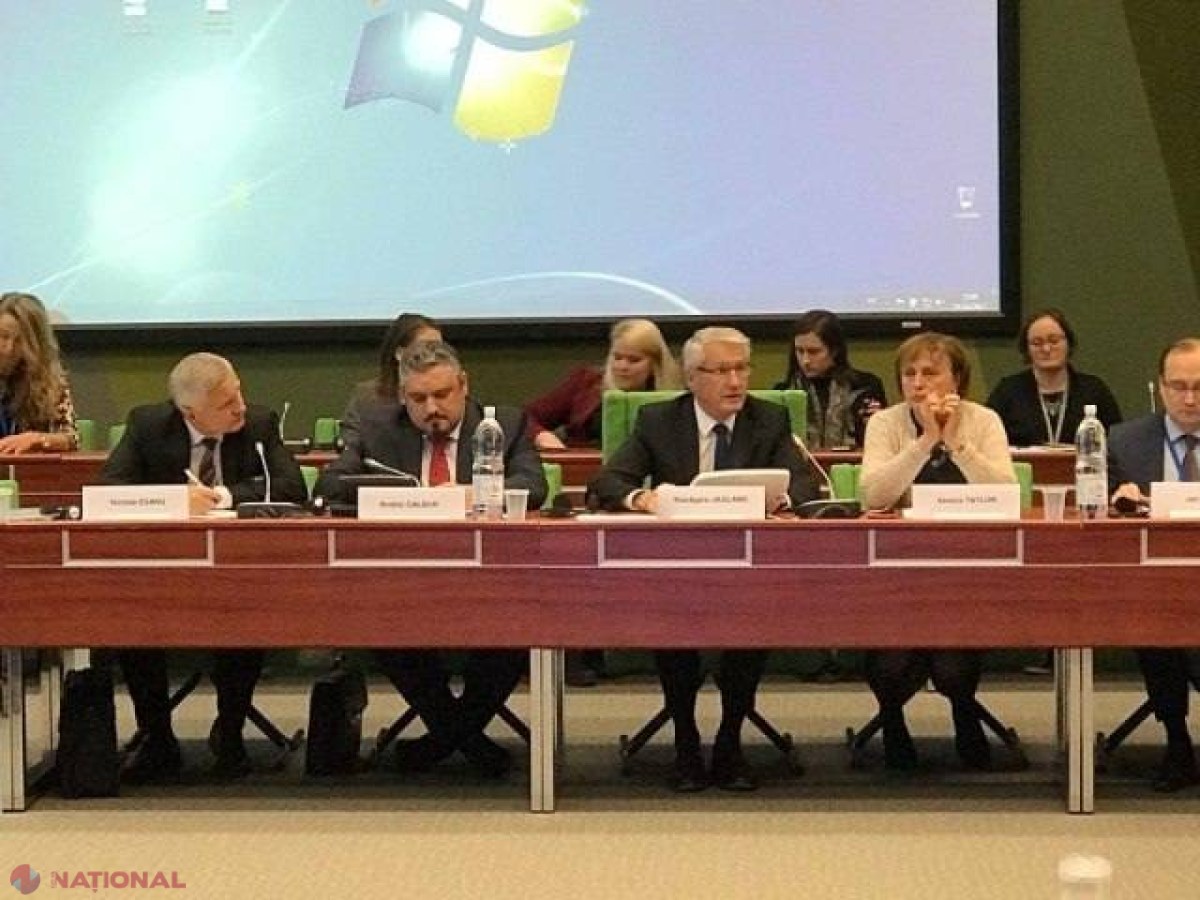 MAEIE, primul comunicat despre vizita la Strasbourg: În text și poze nu se pomenește nimic despre Vlad Plahotniuc