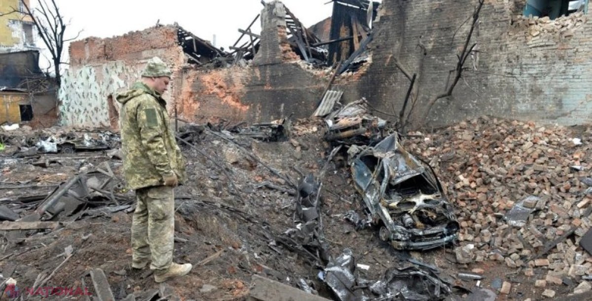Orașul din Ucraina care NU mai există, după ce a fost distrus de bombele rusești