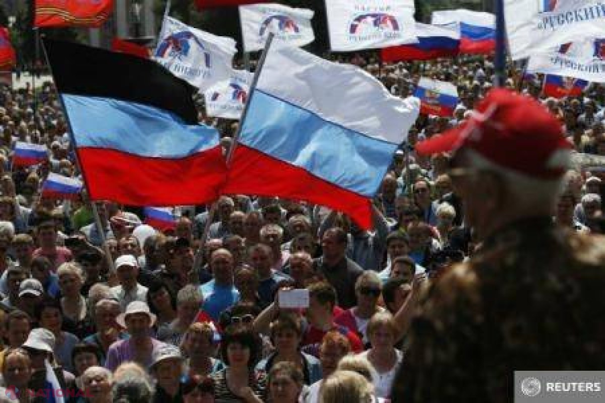 O „uniune a republicilor populare” a fost formată în estul Ucrainei