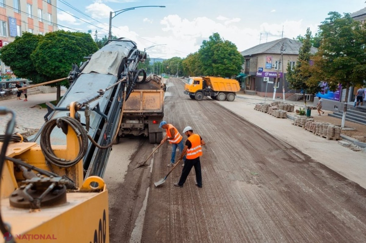 Marea reparație a străzilor din Orhei continuă