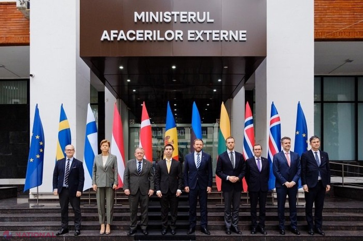 VIDEO // Memorandum de înțelegere semnat între opt state nordice și baltice cu R. Moldova, la Chișinău: „Va contribui la consolidarea răspunsului nostru la provocările internaționale și la adaptarea rapidă la schimbările geopolitice”