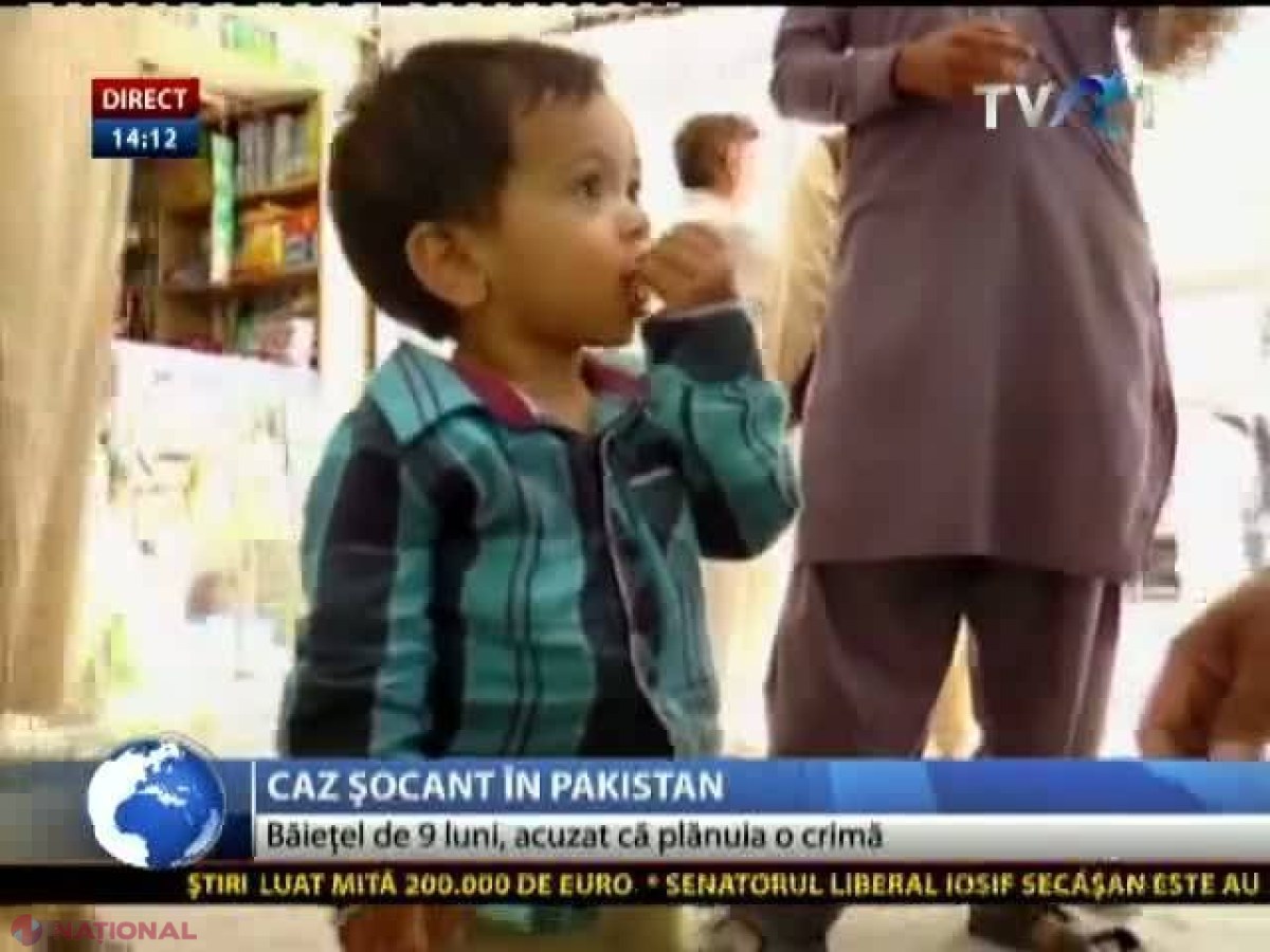 ABERANT // Un copil de nouă  luni a fost acuzat de crimă