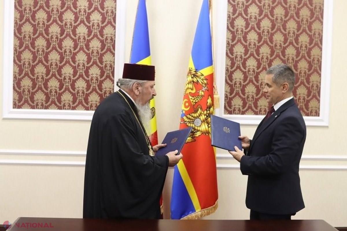 Acord de colaborare între Mitropolia Basarabiei și Ministerul Apărării al R. Moldova: „Biserica şi Armata sunt două instituții iubite și respectate și au ca obiectiv central păstrarea integrității și identității neamului”
