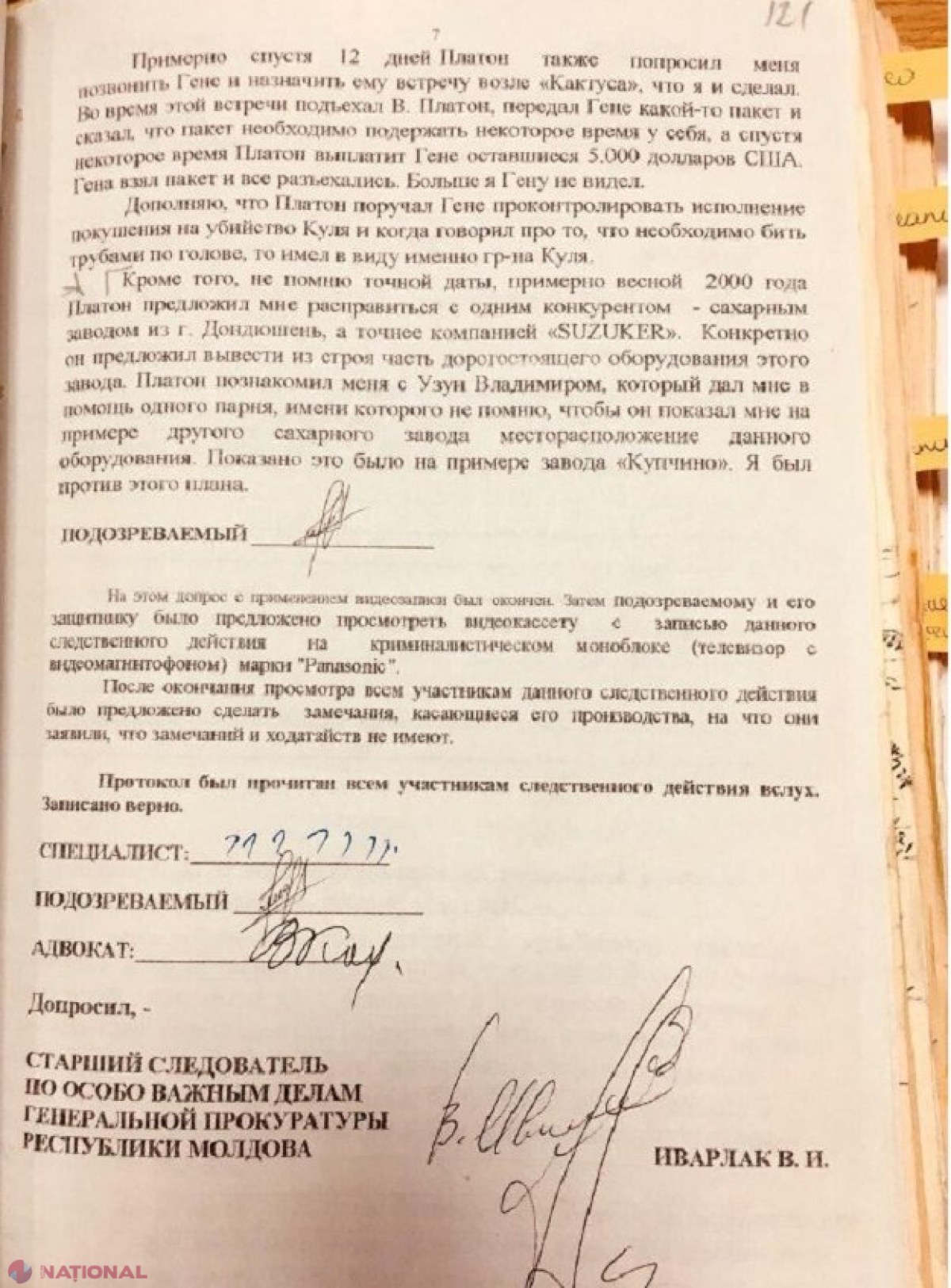 DOC // Veaceslav Platon ar fi comandat două OMORURI la începutul anilor 2000: Cine l-a scos atunci din pușcărie