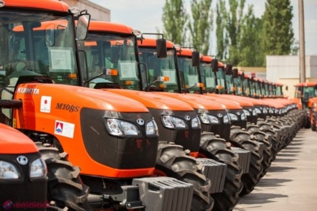 Numărul de tractoare din R. Moldova, de 3,5 ori mai MARE decât acum trei ani