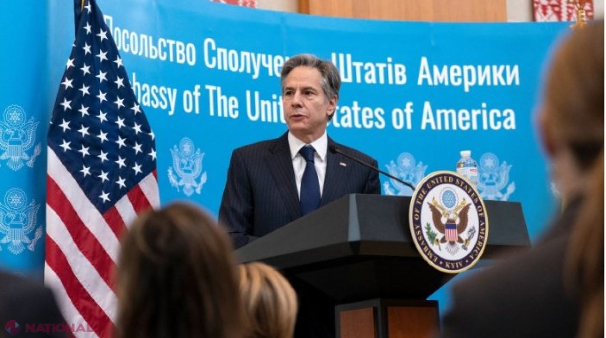 Secretarul de stat american Antony Blinken, în vizită la Kiev: Rusia poate ataca Ucraina „în orice moment”
