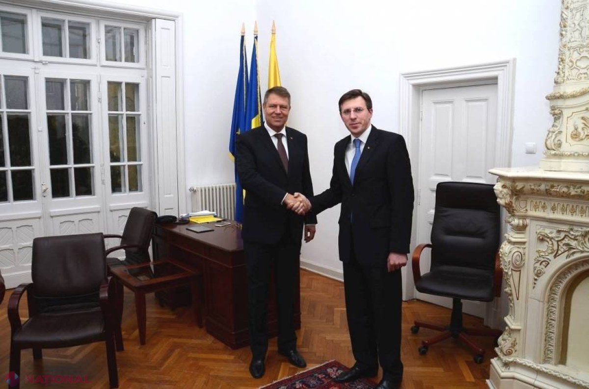 Primul oficial de la Chișinău care s-a întâlnit cu președintele ales al României, Klaus Iohannis