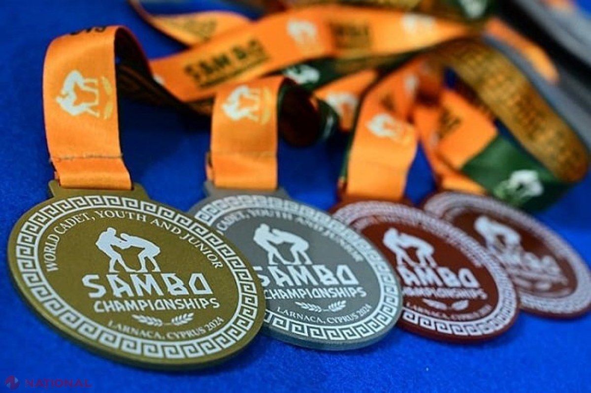 SAMBO: Patru medalii pentru R. Moldova, cucerite de lotul național la Campionatul Mondial