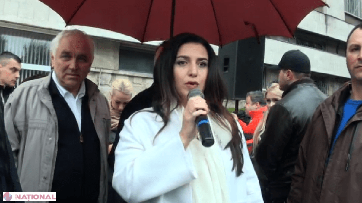 Jasmin a venit la Judecătoria Buiucani și cere eliberarea soțului său, Ilan Șor