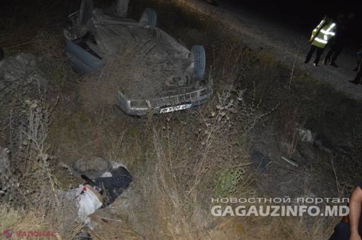 GRAV accident rutier în satul Baurci. TREI tineri au MURIT