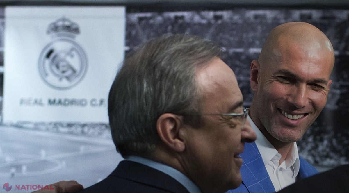 ŞOC la Real Madrid! Florentino Perez a CINAT cu viitorul antrenor al echipei. Zidane, înlăturat în plin sezon