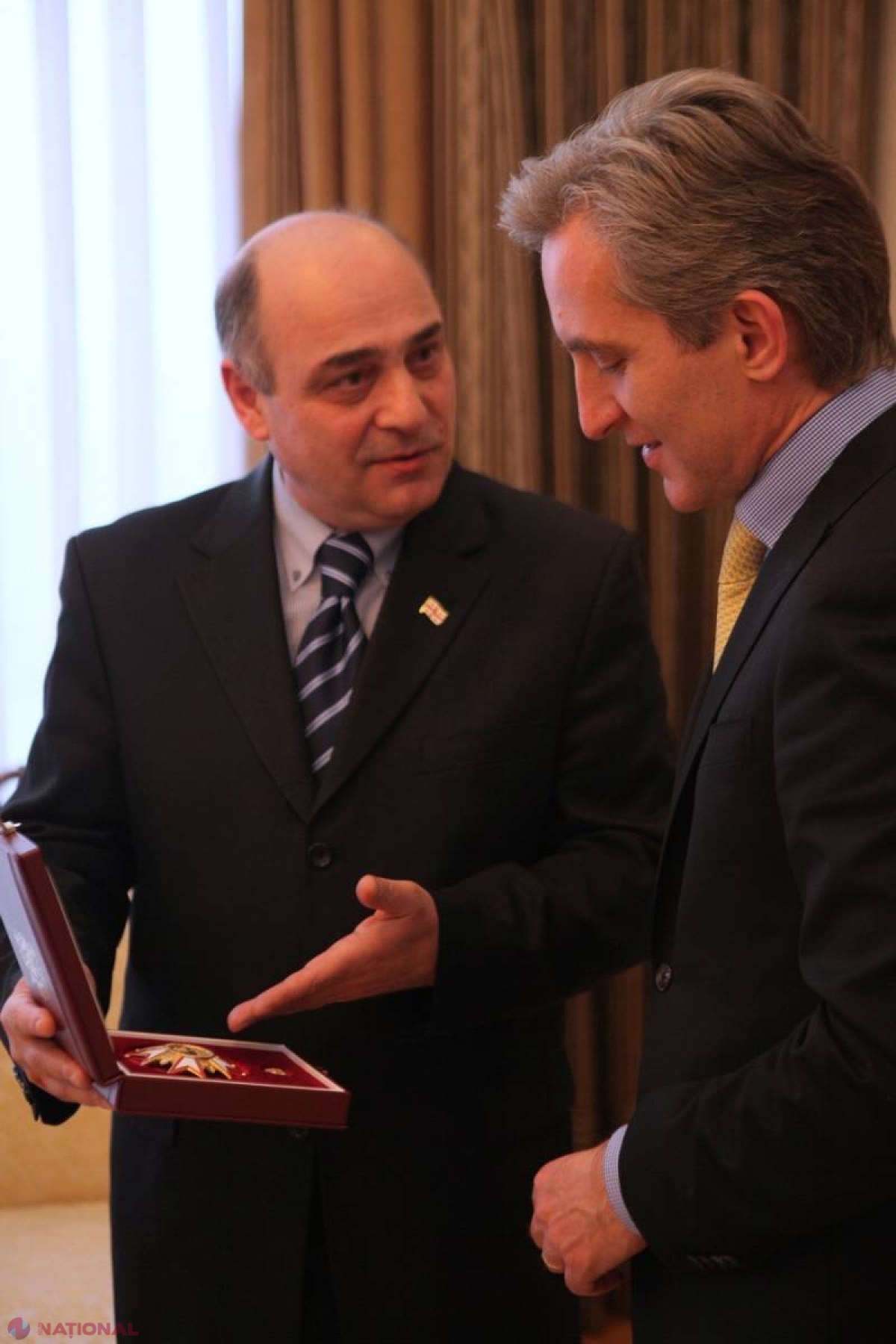 Iurie Leancă intră în istoria Italiei. Este cel mai tânăr deținător al acestei distincții