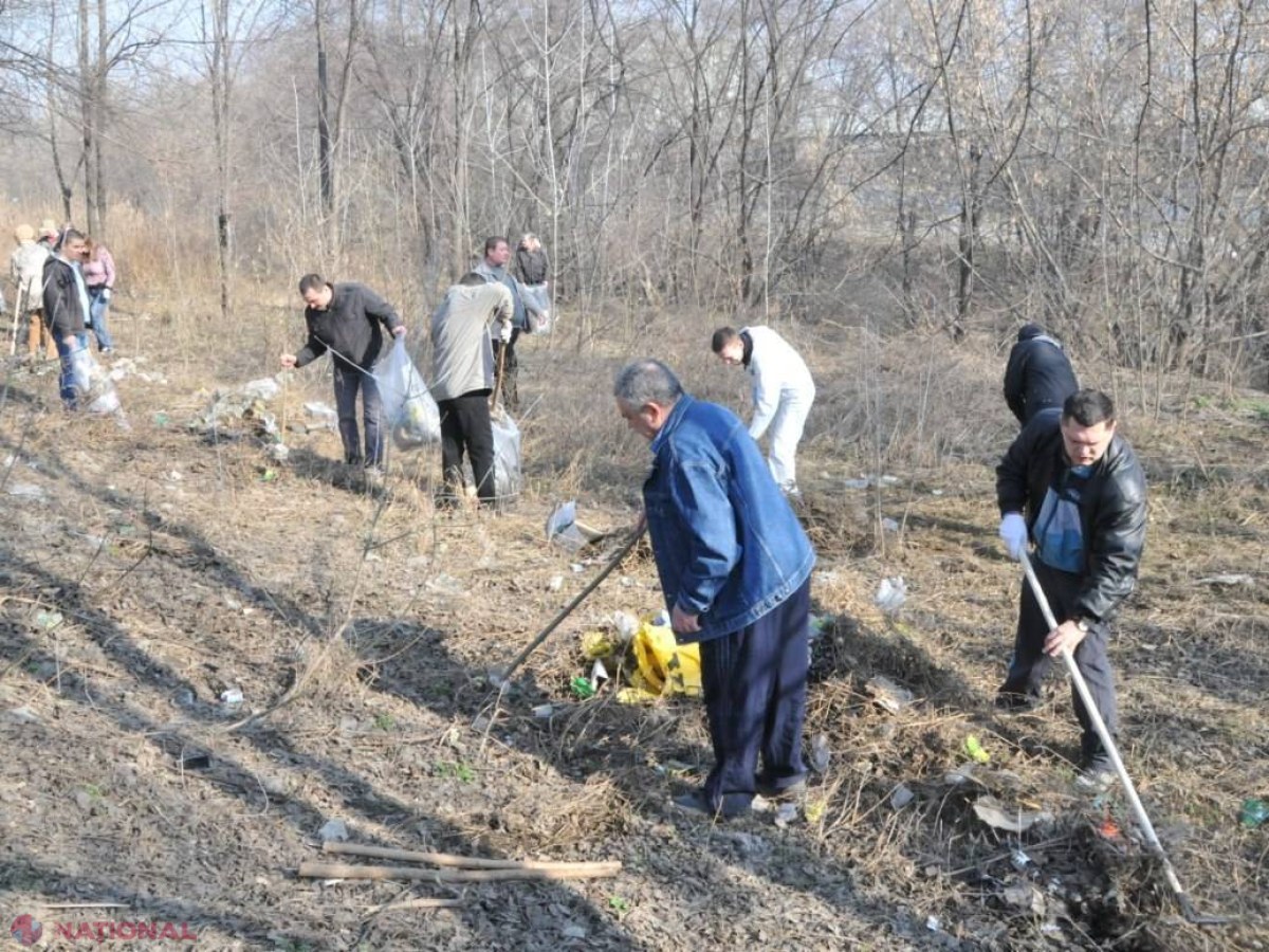 În Chișinău începe CURĂȚENIA generală!