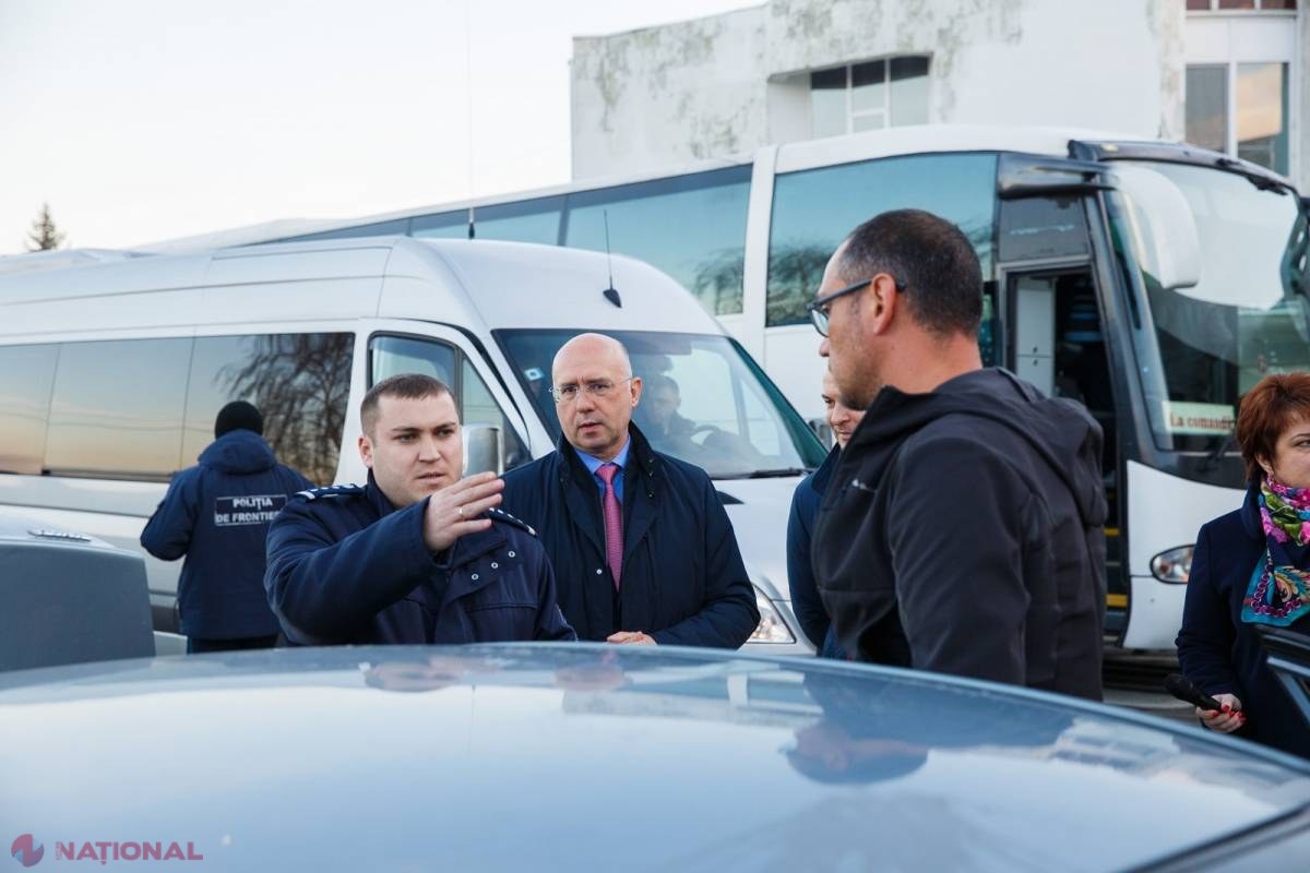 Ce a descoperit premierul Pavel Filip la Vama Leușeni, unde a efectuat o vizită pe neprins de veste