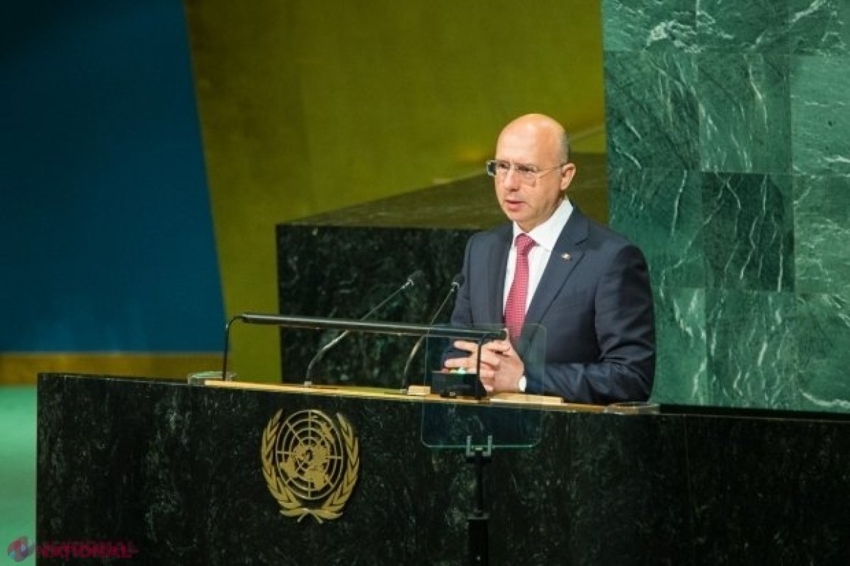 VIDEO // Discursul rostit de premierul Filip de la tribuna principală de la ONU: „Astăzi, încă o dată, de la această tribună, facem apel la Federația Rusă să înceteze provocările și să reînceapă procesul de retragere a forțelor militare”