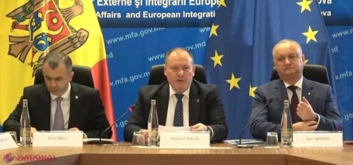 Premierul Chicu, pe urmele ministrului de Externe, Aureliu Ciocoi? „Eu nu știu ce înseamnă FRONTUL POPULAR” 