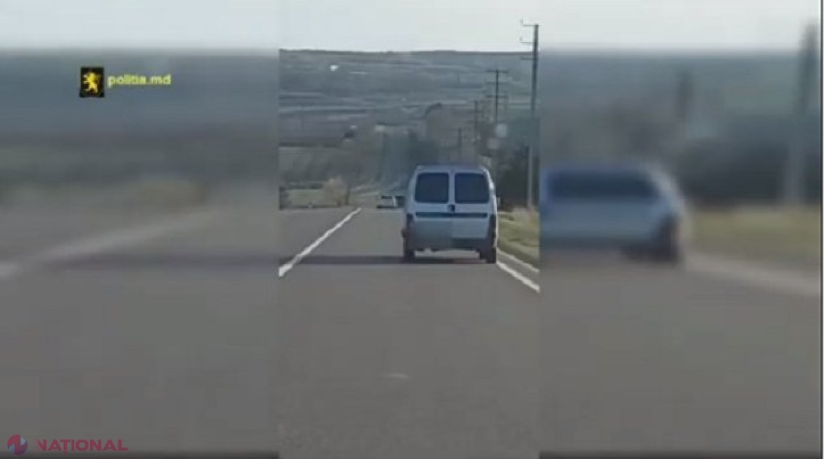 VIDEO // Cum conducea un șofer pe drumurile din nordul R. Moldova: A fost reclamat imediat la Poliție