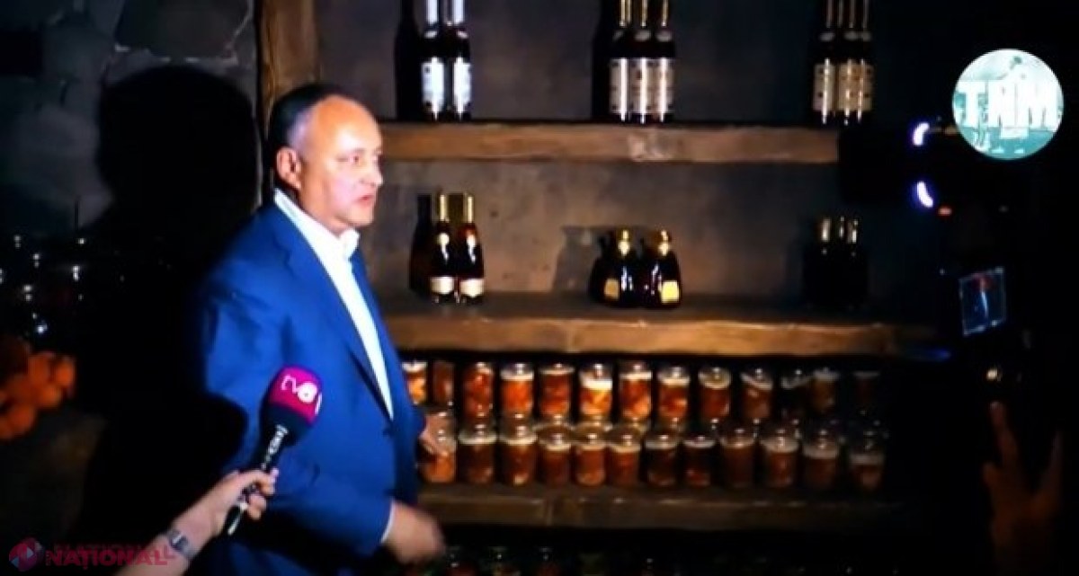 Dodon recunoaște că și-a luat „tușonka” de la Condrița: „Tot ce a fost al nostru am trecut la casa noastră…”