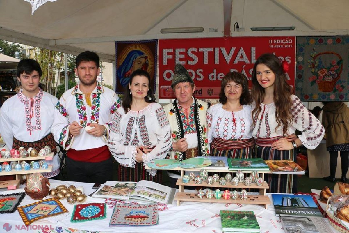 FOTO // Festival excepțional în Portugalia. Moldovenii au pus stăpânire pe piața din centrul Lisabonei