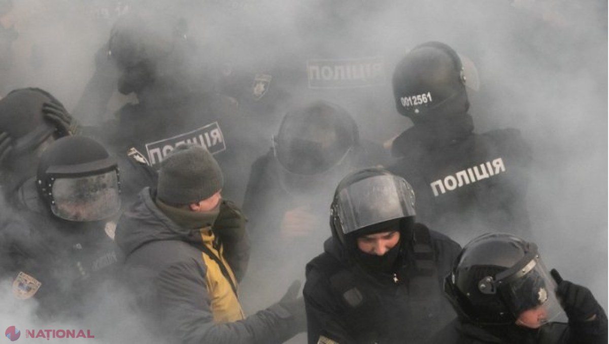 Poliţia din Ucraina a arestat un grup de persoane suspectate că pregăteau revolte în masă pentru a destabiliza țara