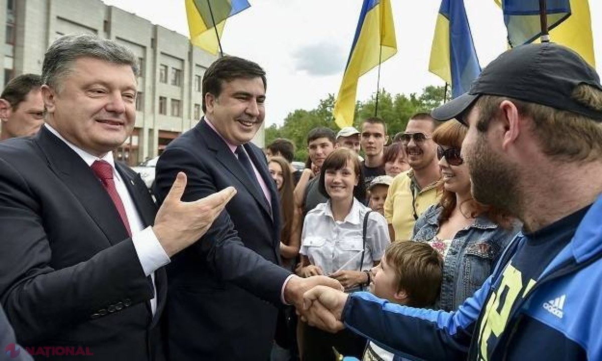 De ce Poroșenko i-a RETRAS cetățenia lui Saakașvili