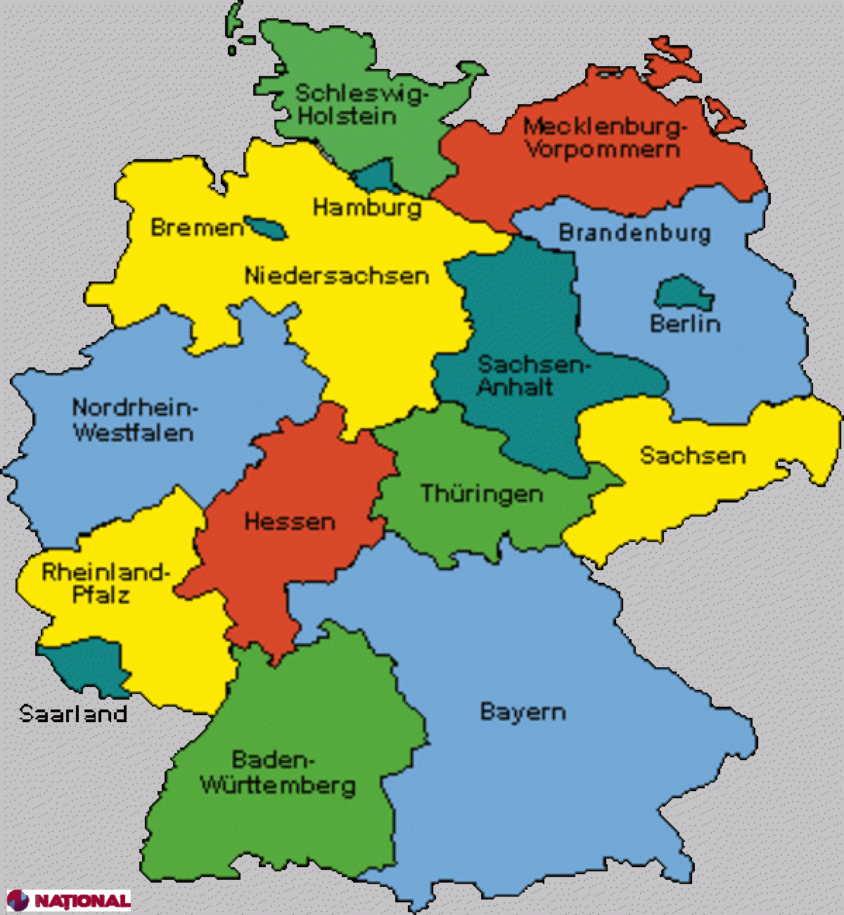REUNIFICARE // O HARTĂ imensă a Germaniei, realizată din PUZZLE, va fi prezentată la Chișinău