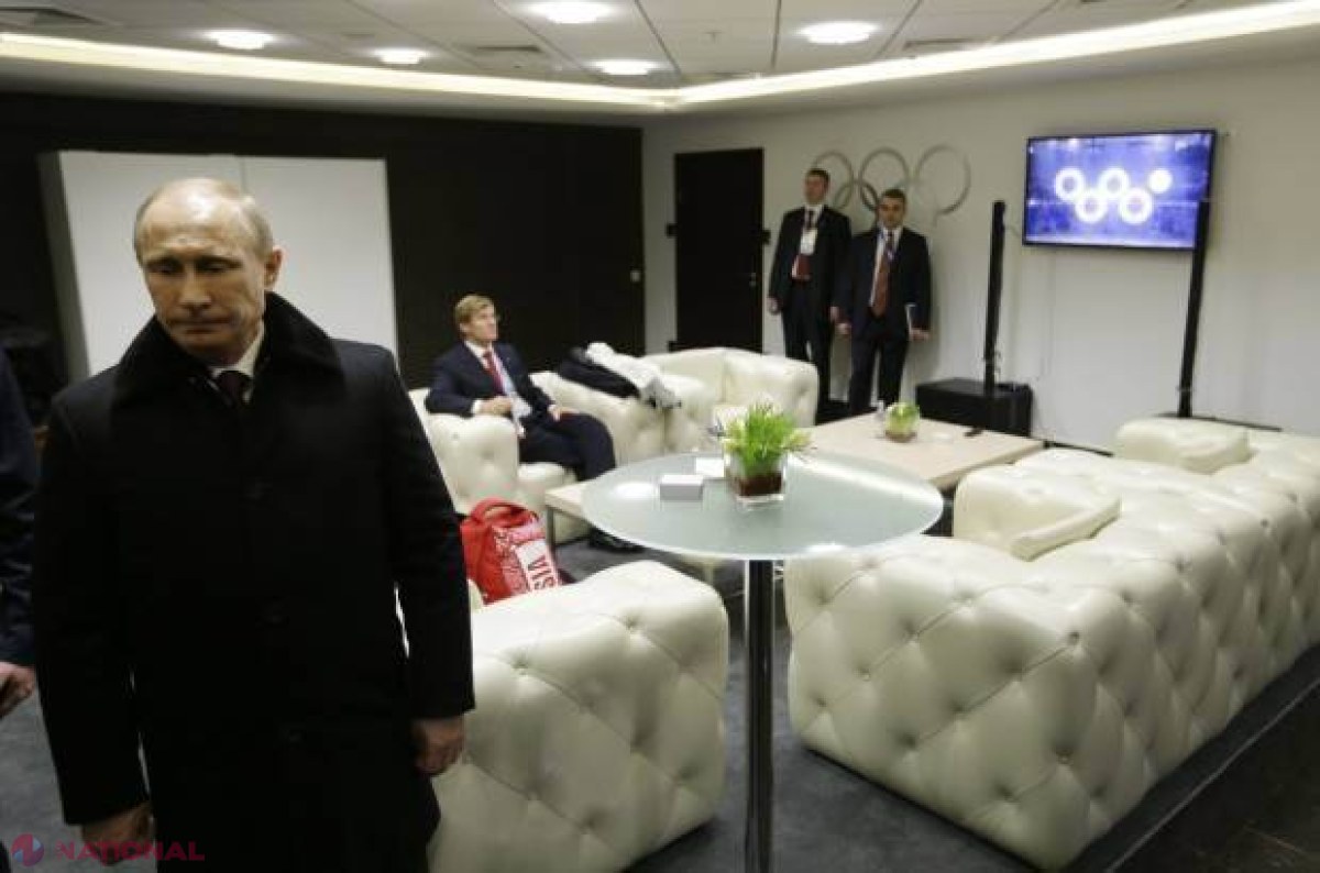FOTO // Ce a făcut Vladimir Putin când nu s-a aprins al 5-lea inel
