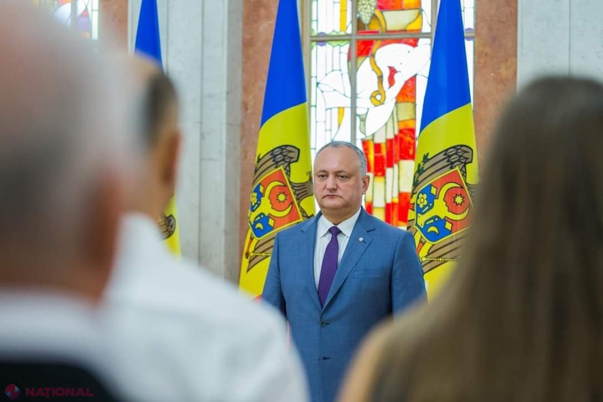 Preşedintele Dodon promite „CAZURI RĂSUNĂTOARE” în următoarele zile ​