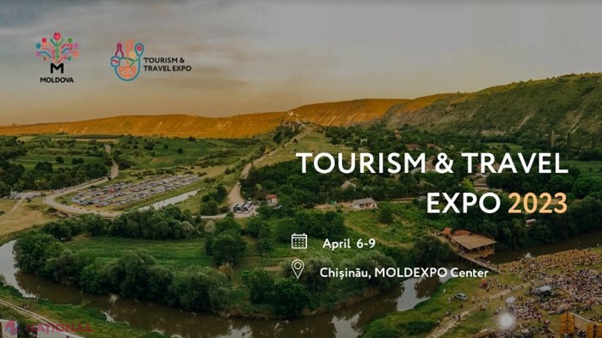 „Tourism & Travel Expo” // Oportunitate pentru pasionații de călătorii: Cele mai noi produse și oferte turistice din R. Moldova, România, Bulgaria și Georgia, prezentate în perioada 6 - 9 aprilie la „Moldexpo”