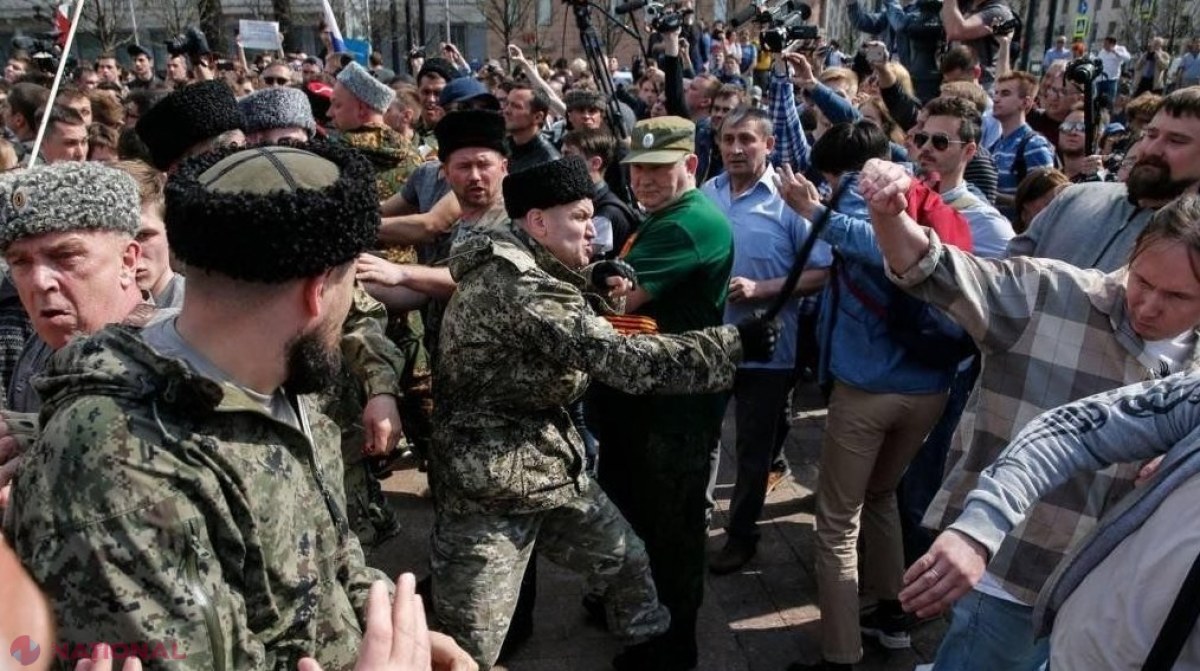 „Căzăcime”: Autoritățile de la Moscova finanțează unități paramilitare pentru LUPTA cu protestele stradale. Cadoul primarului folosit împotriva manifestanților