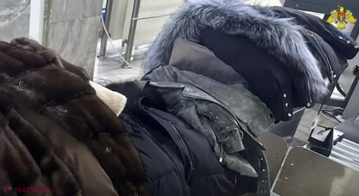 VIDEO // Blănuri și genți de dame, ascunse printre coletele aduse în R. Moldova din Federația Rusă: Șoferul microbuzului va fi amendat