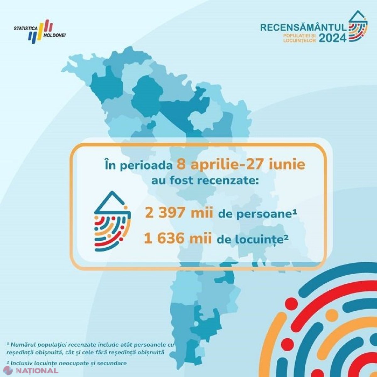 Scădere drastică a numărului populației R. Moldova: Zile numărate până la finalizarea Recensământului populației și al locuințelor 2024! Guvernul îndeamnă cetățenii „nenumărați” să ia legătura cu recenzorii