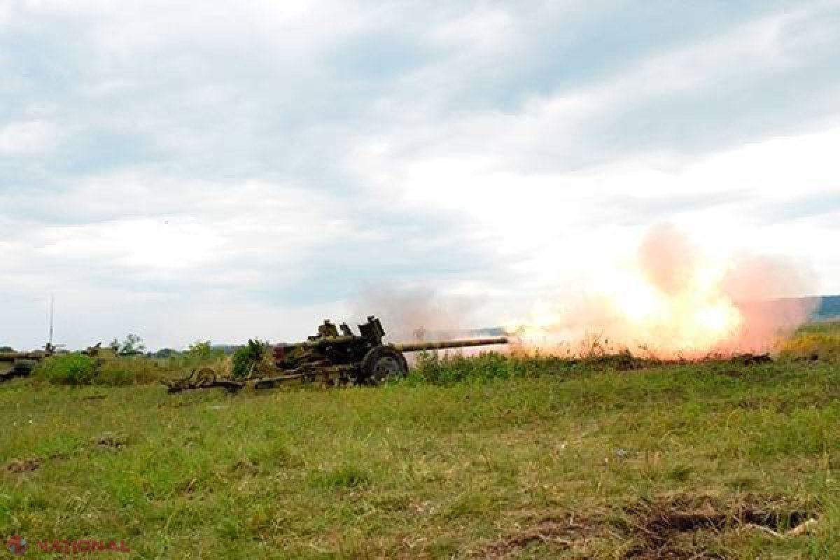 Tehnică militară pe traseul Bălți - Florești