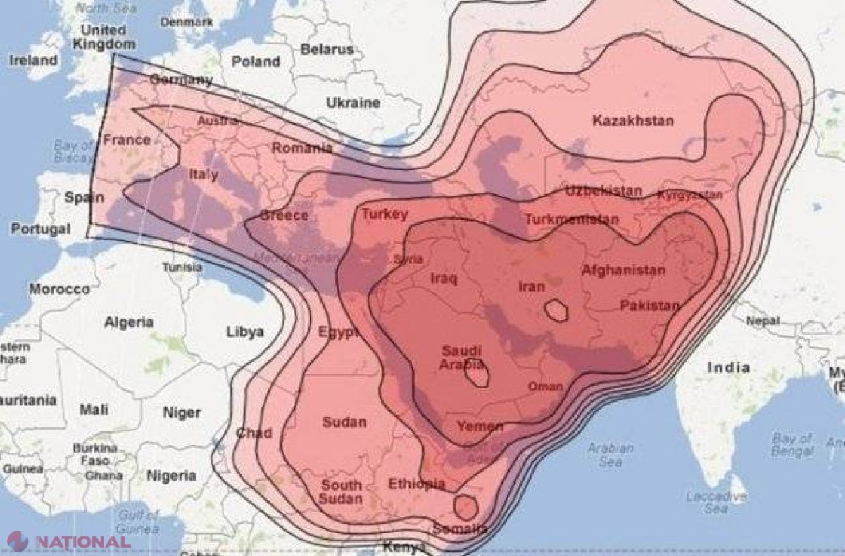 DETALIUL din această HARTĂ care ar trebui să îngrijoreze România și, parțial, Republica MOLDOVA!