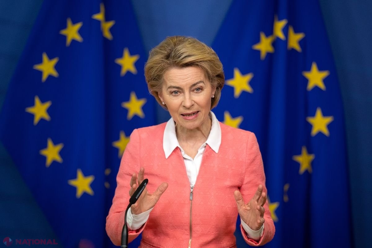 Declarație TRANȘANTĂ făcută de Ursula von der Leyen înaintea summitului Consiliului Europei, la care se așteaptă ca R. Moldova și Ucraina să obțină statutul de candidat pentru aderare la UE: „Să trecem la votul cu majoritate calificată”