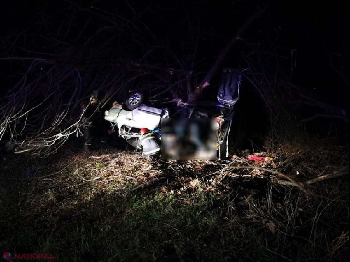 Accident cumplit la Râșcani: Șoferul a fost scos fără suflare dintre fiarele mașinii