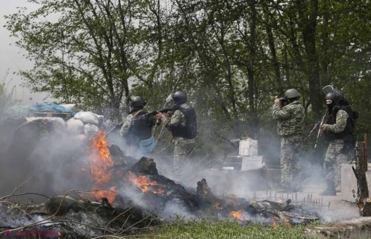 VIDEO, LIVE TEXT // O AMPLĂ operațiune MILITARĂ în Slaviansk. Două elicoptere DOBORÂTE și doi piloți MORȚI
