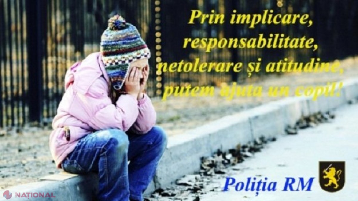 Între doi și cinci copii FUG zilnic de acasă în R. Moldova: În cele mai multe cazuri, maturii anunță târziu Poliția despre dispariția minorilor