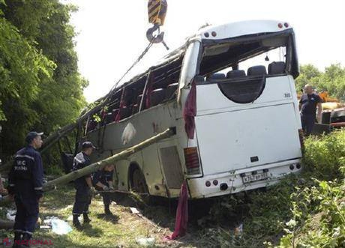 TRAGEDIE// Două autocare s-au ciocnit în Ucraina