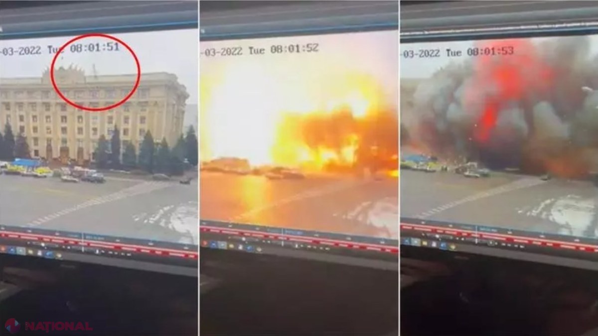 VIDEO // Imagini DRAMATICE în Ucraina. Armata rusă joacă MURDAR și a recurs la BOMBARDAREA clădirilor civile. O bombă a fost lansată chiar în „Piața Libertății” din Harkov, iar o MATERNITATE a fost lovită de un proiectil