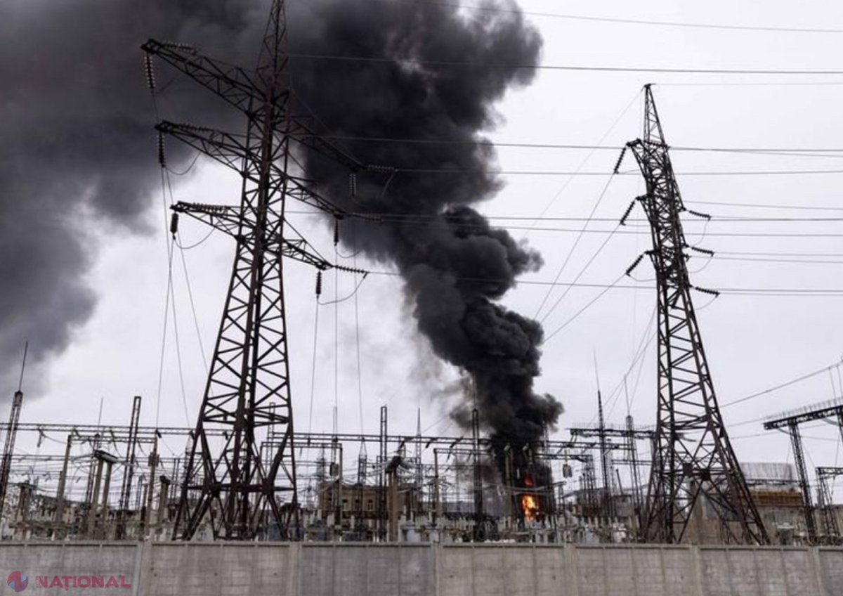 Rușii au bombardat stația din Podolsk, afectând și centrala de la Cuciurgan: ,,În prezent, doar două turbine sunt operaționale, iar capacitatea de producție este limitată