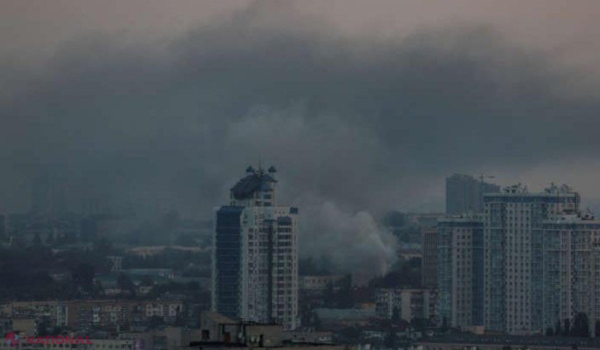 Doi morţi în cel mai amplu atac rusesc cu rachete şi drone asupra Kievului din primăvară