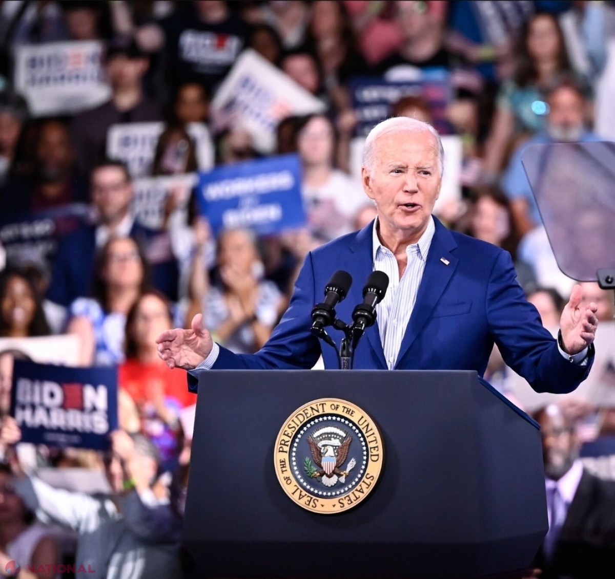 Joe Biden se RETRAGE din cursa prezidențială. Pe cine va sprijini actualul președinte al SUA împotriva lui Trump