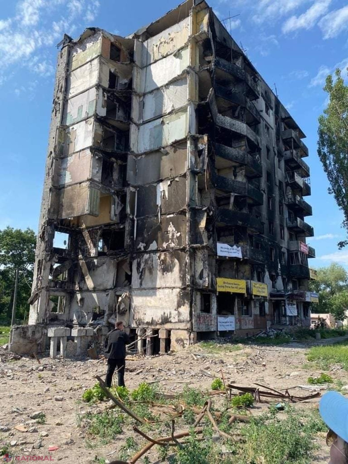 Maia Sandu a vizitat Borodeanka și Irpin, localități în care armata lui Putin a făcut PRĂPAD.