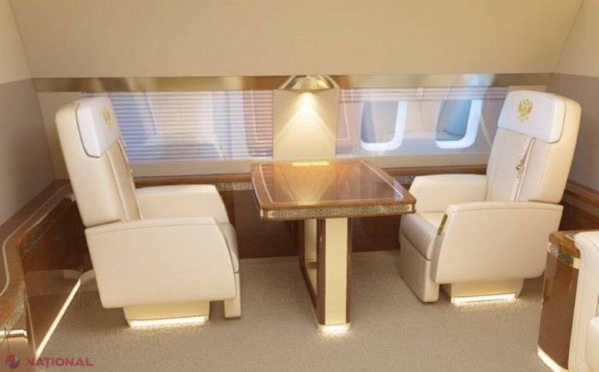 GALERIE FOTO // Președintele Rusiei va avea AVION. Cum arată „bijuteria” zburătoare
