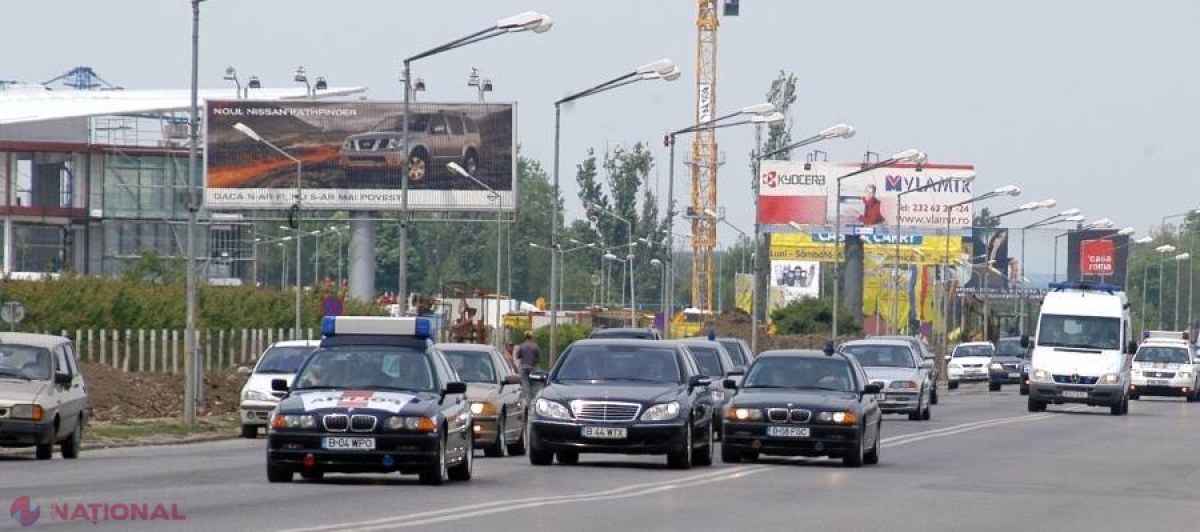 ACCIDENT în coloana prezidenţială. Maşina unui DEPUTAT s-a RĂSTURNAT. PRIMELE IMAGINI de la faţa locului