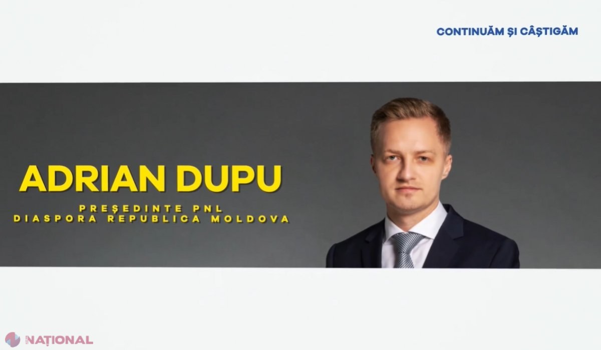 Șeful DRRM din cadrul Guvernului României, reales în funcția de PREȘEDINTE al PNL Diaspora R. Moldova. PRIORITĂȚILE lui Adrian Dupu: „Obiectivele noastre îndrăznețe vor contribui decisiv la apropierea R. Moldova de România și de UE”​