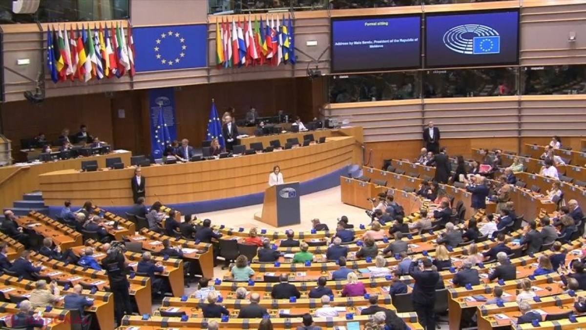 Maia Sandu, DISCURS despre noile amenințări la adresa democrațiilor europene în Parlamentul European